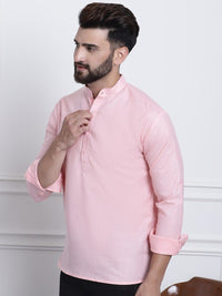 SOJANYA Mandarin Collar Straight Kurta