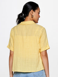 AND Short Sleeves Shirt Style Top