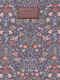 ZOUK Floral Printed Structured Shoulder Bag