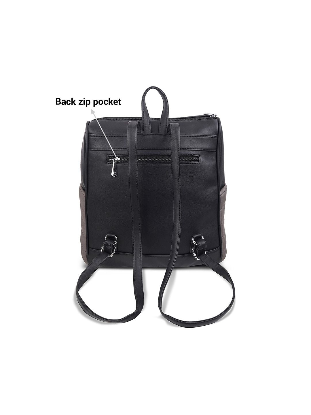 Mochi Striped Oversized Structured Backpack