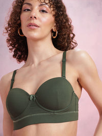 DressBerry Lightly Padded Underwired Balconette Bra