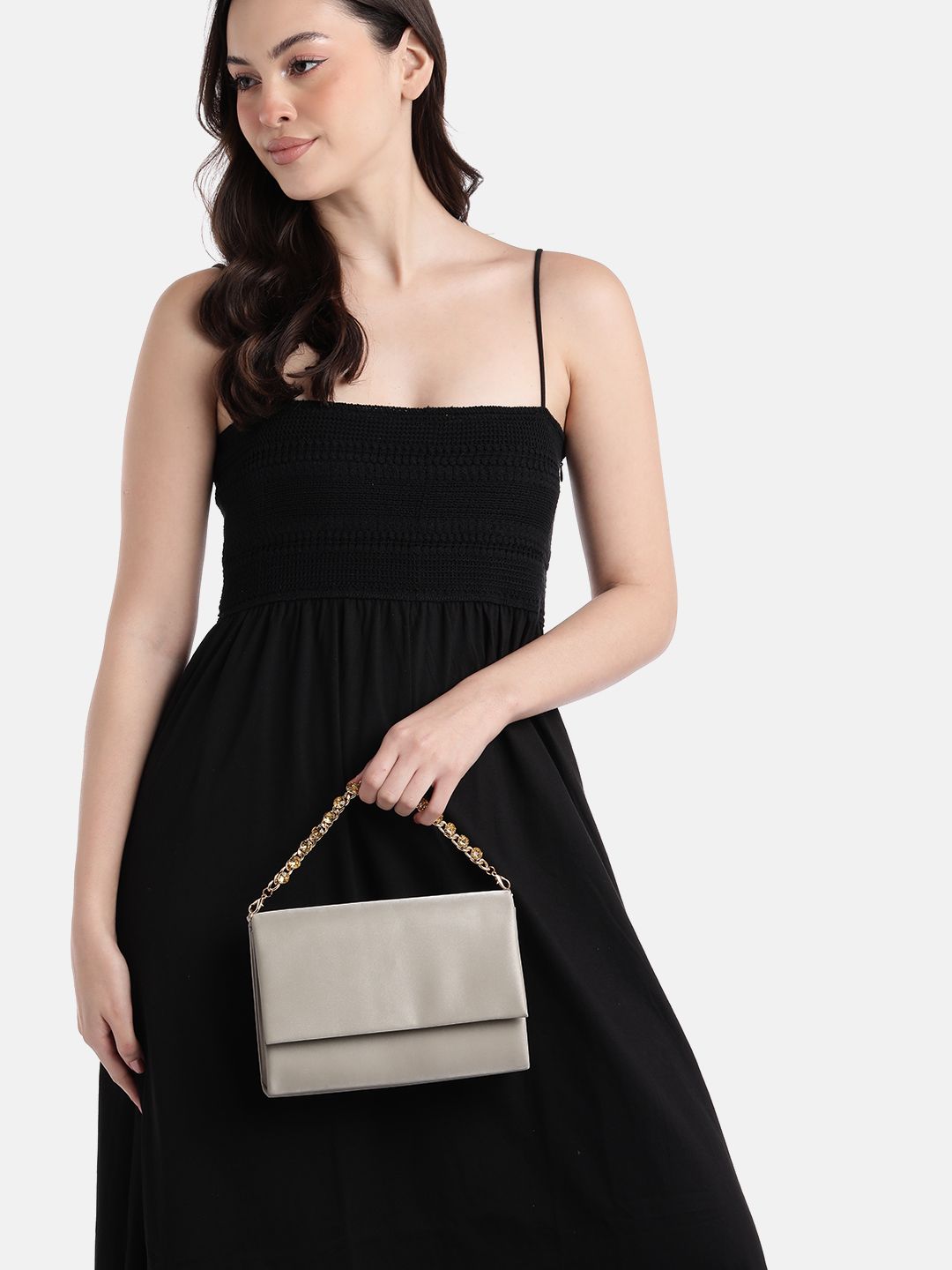 Lino Perros Embellished Envelope Clutch