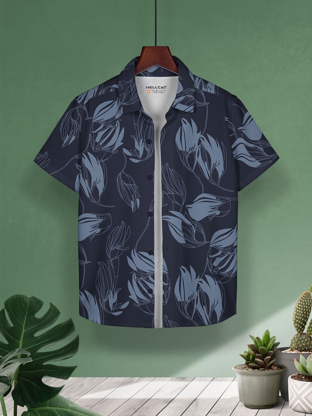 HELLCAT Boys Pack of 2 Cotton Conversational Printed Casual Shirt
