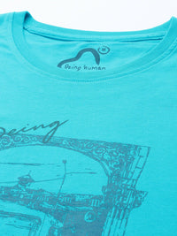 Being Human Printed Pure Cotton T-shirt