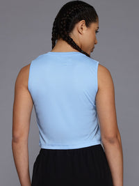 HRX by Hrithik Roshan Rapid-Dry Running Crop T-shirt