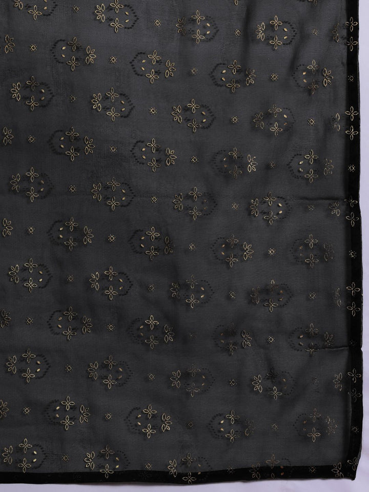Anouk Tyohar Collection Printed Kurta with Palazzos & Dupatta
