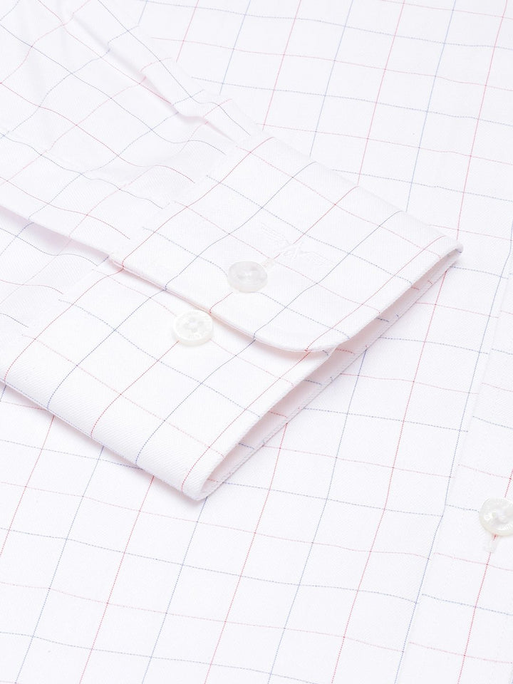Park Avenue Slim Fit Checked Pure Cotton Formal Shirt