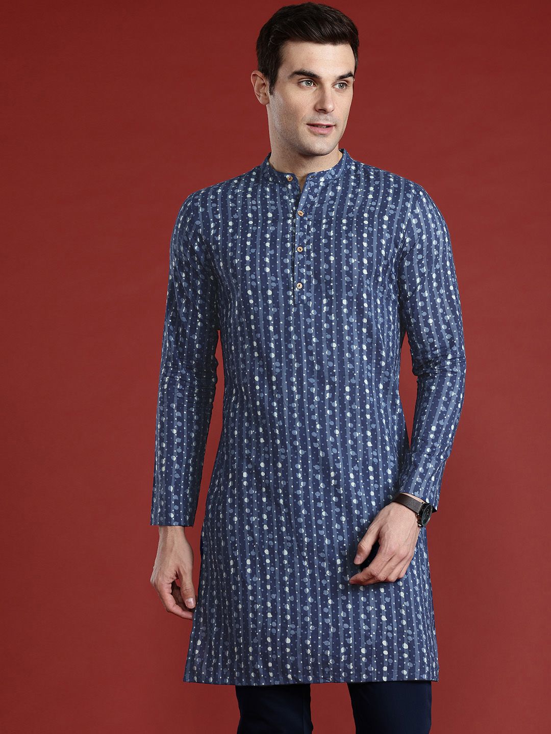 Anouk Cotton Printed Kurta