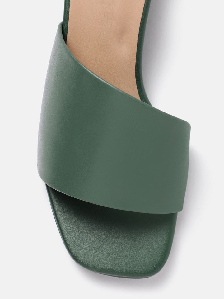 DressBerry Open Toe Block Heel