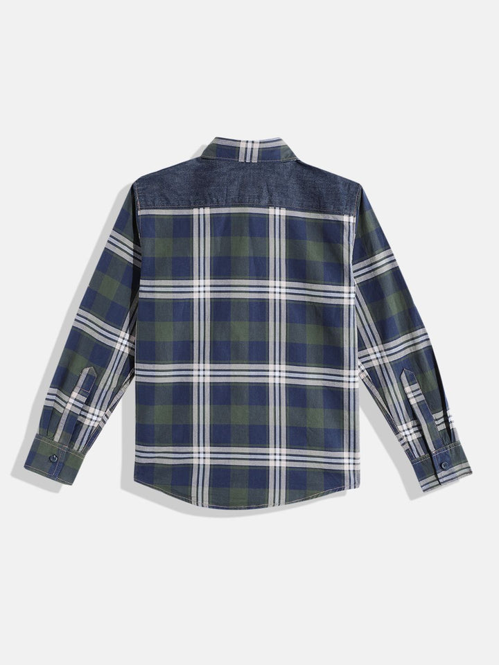 Monte Carlo Boys Checked Casual Smart Fit Shirt