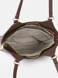 all about you Structured Shoulder Bag with Bow Detail