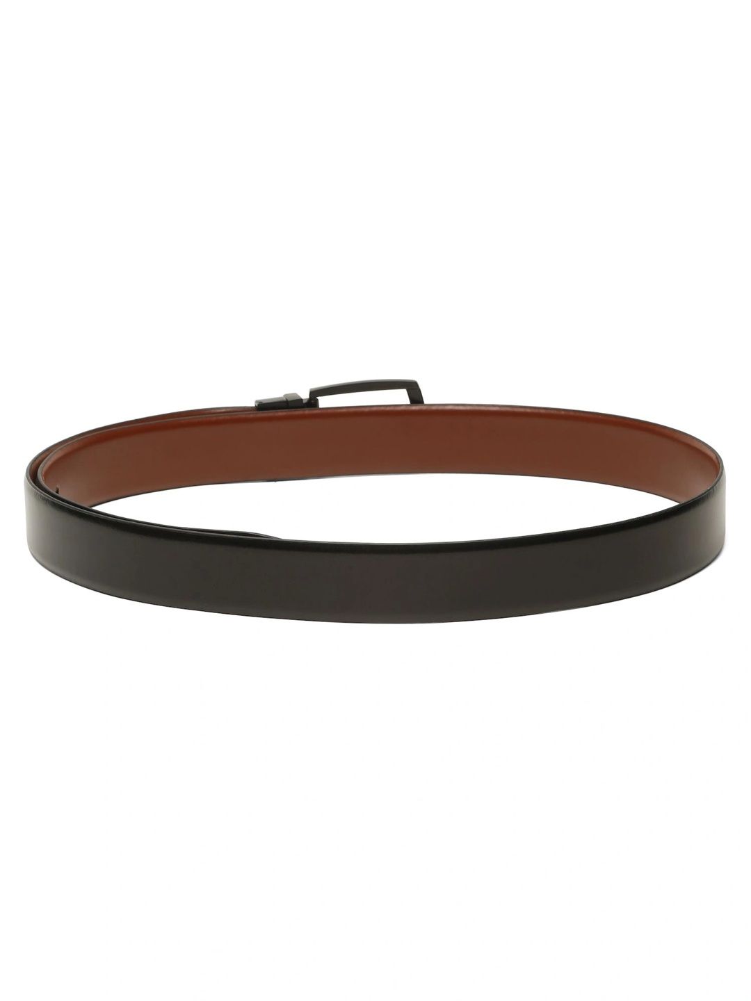 Teakwood Leathers Men Leather Reversible Formal Belt
