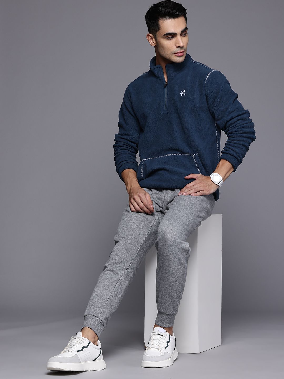 HRX by Hrithik Roshan Fleece Sweatshirt