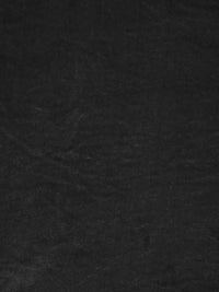 KLOTTHE Black Solid Fitted 300 TC Woolen Single Bedsheet with 1 Pillow Cover