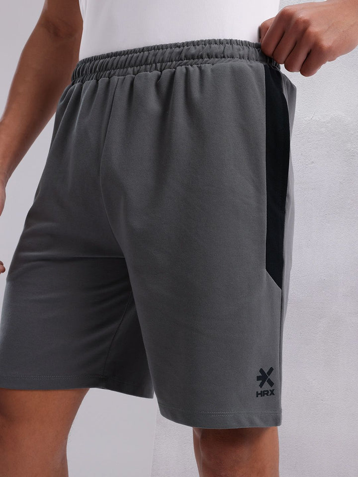 HRX by Hrithik Roshan Men Stripe Detail Lifestyle Shorts