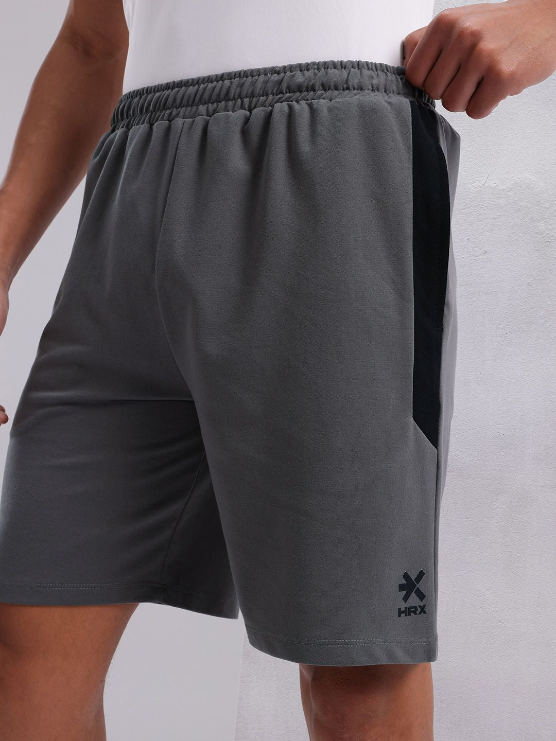 HRX by Hrithik Roshan Men Stripe Detail Lifestyle Shorts