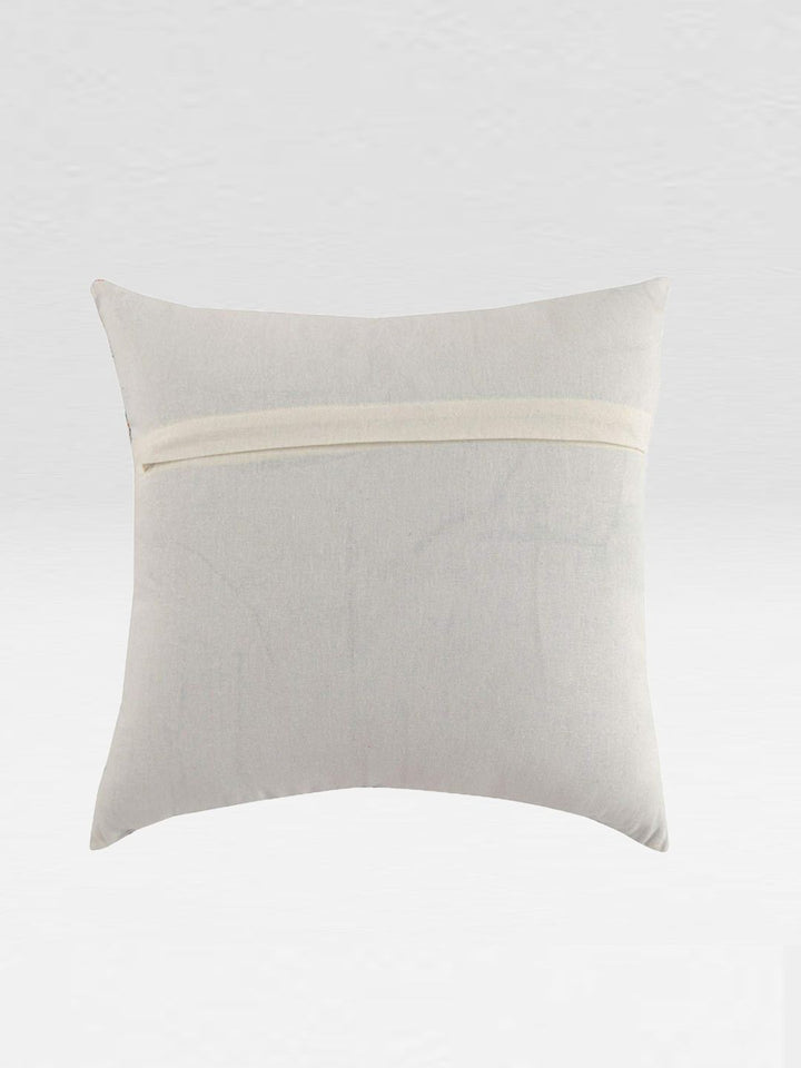 STITCHNEST Blue & Pink Set of 5 Geometric Square Cushion Covers