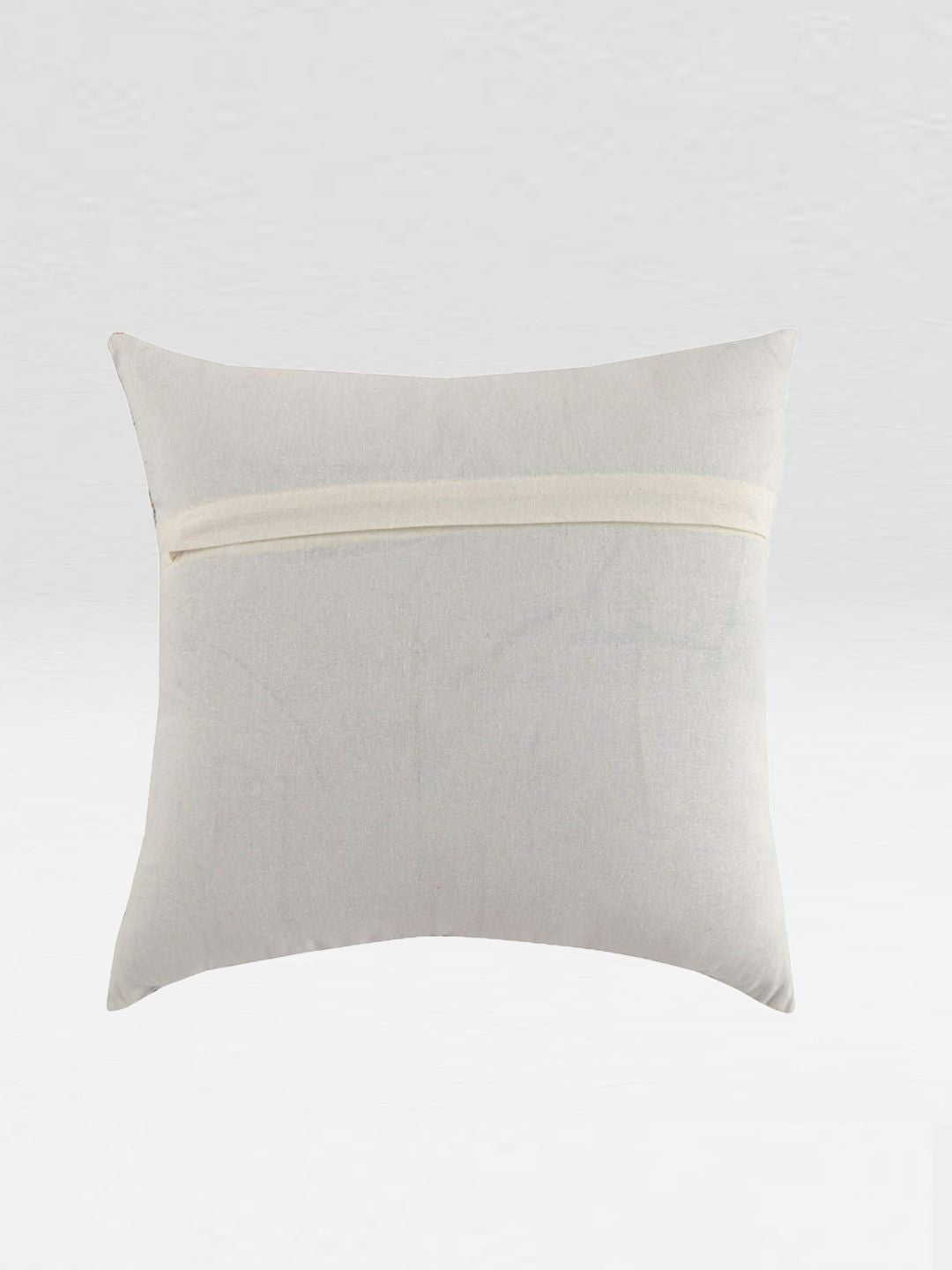STITCHNEST Blue & Pink Set of 5 Geometric Square Cushion Covers