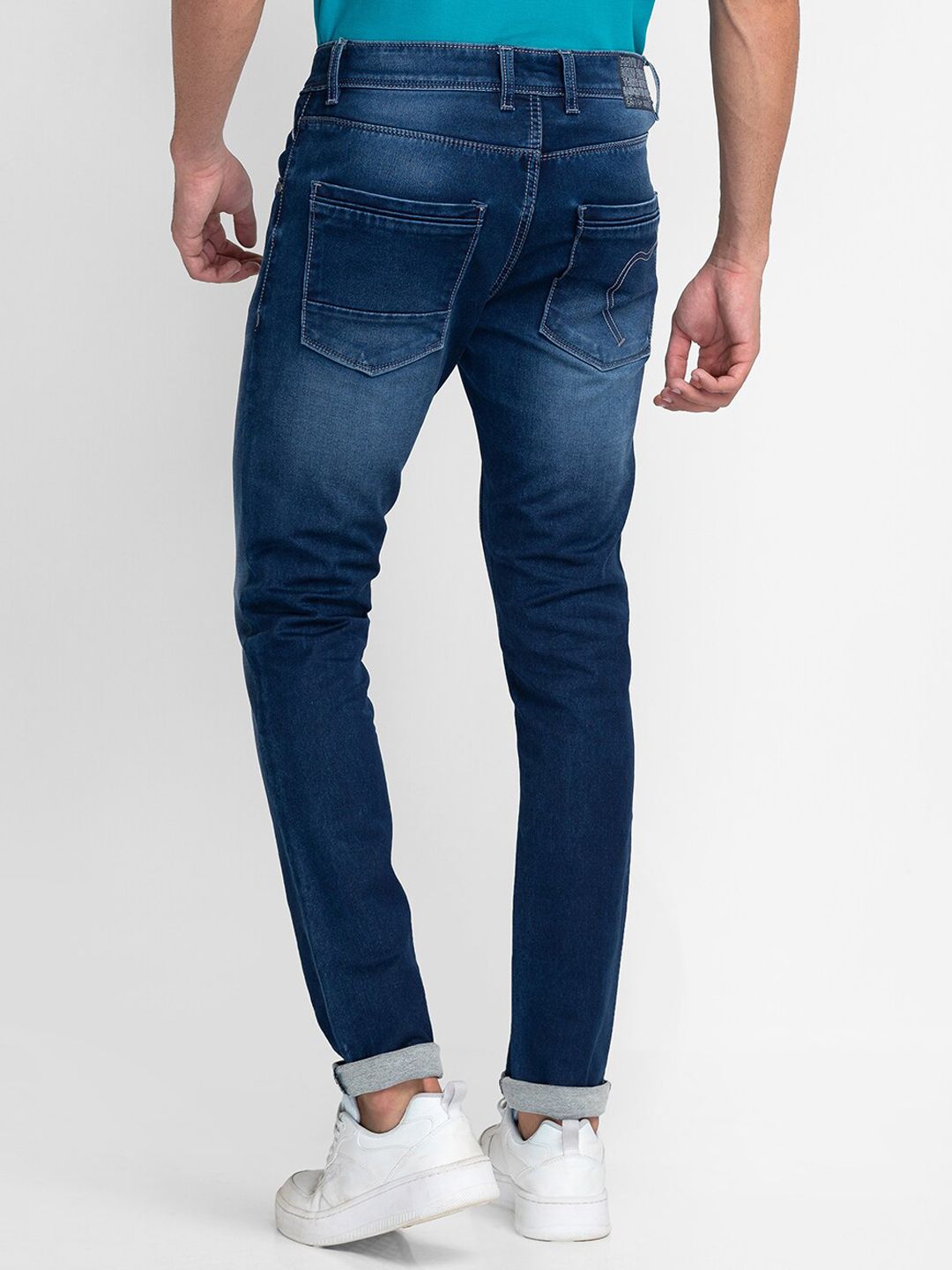Being Human Men Skinny Fit Heavy Fade Jeans