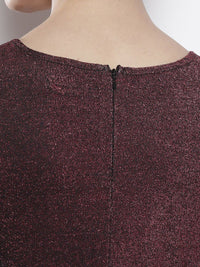SASSAFRAS Pink Moon Cut A-Line Dress