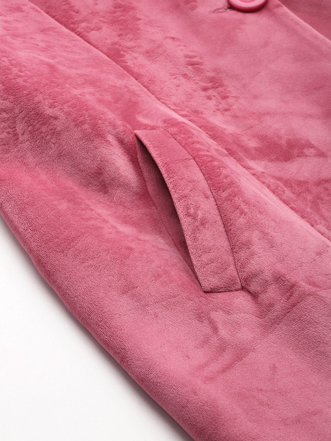 DressBerry Notched Lapel Collar Overcoat