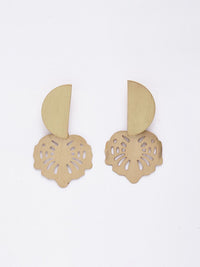 DressBerry Gold-Plated Contemporary Drop Earrings