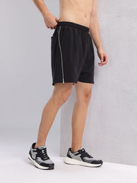HRX by Hrithik Roshan Men Printed Contrast Piping Running Shorts