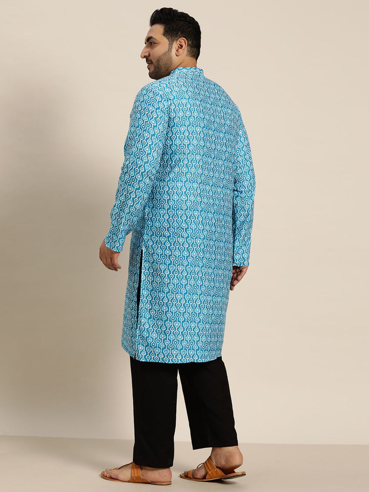 SOJANYA PLUS Ethnic Motifs Printed Cotton Kurta