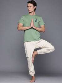 HRX by Hrithik Roshan Print Detail Yoga Tshirt