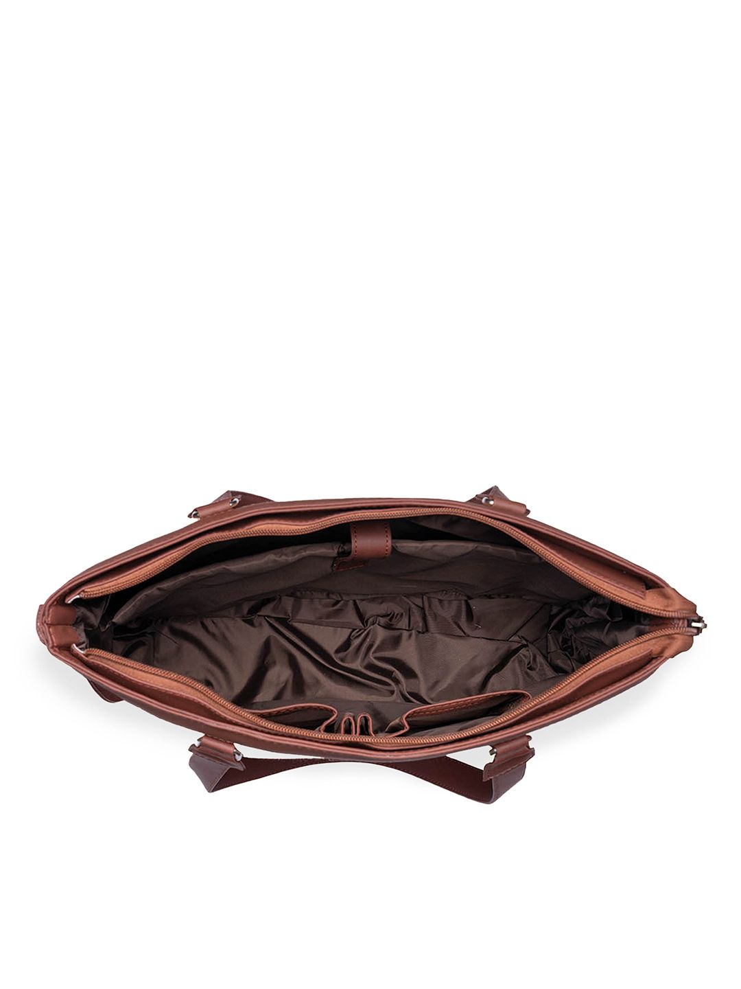 ZOUK Women Abstract Structured Laptop Bag