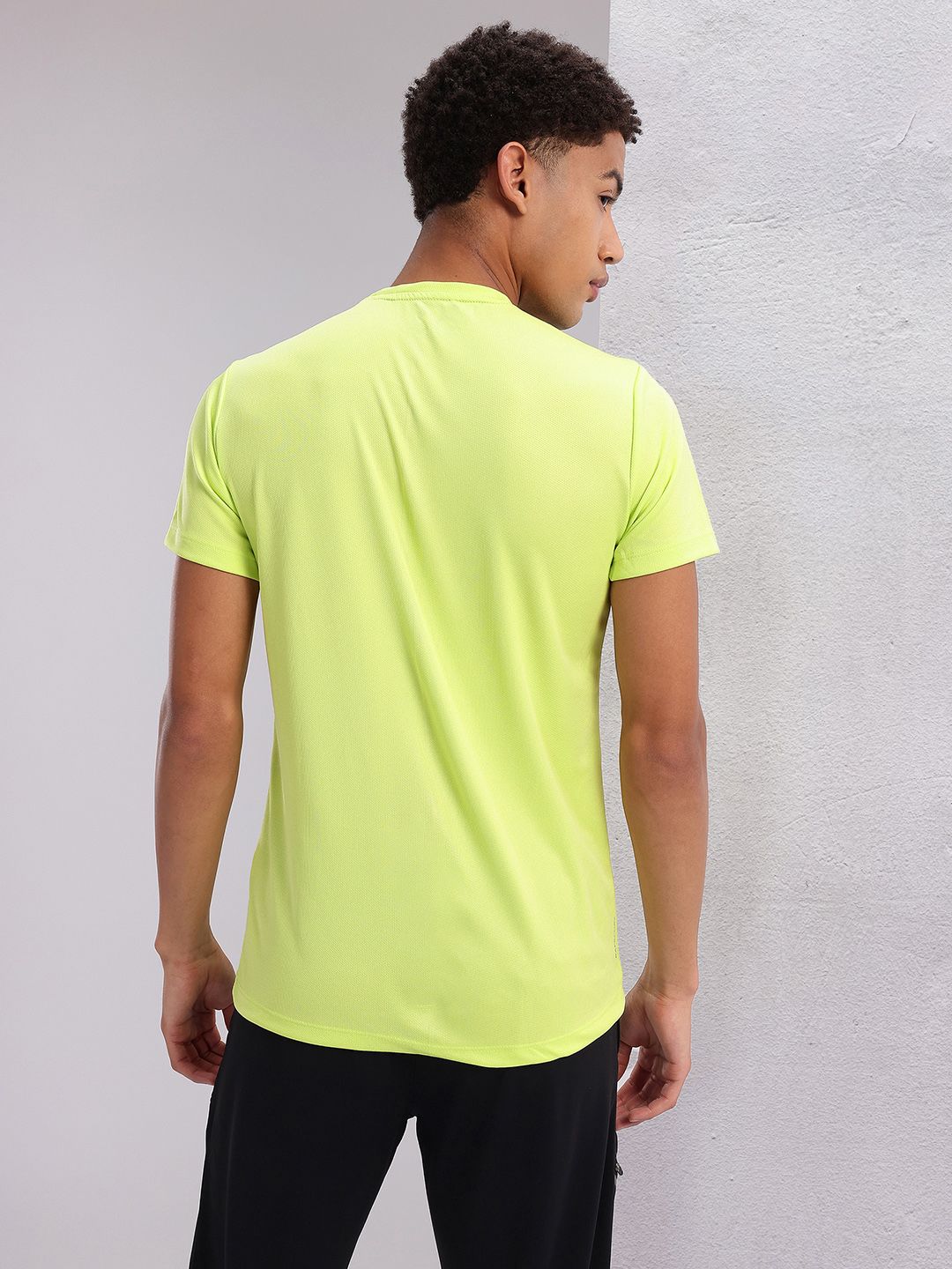 HRX by Hrithik Roshan Couple Collection Typography Printed Rapid-Dry Running T-shirt