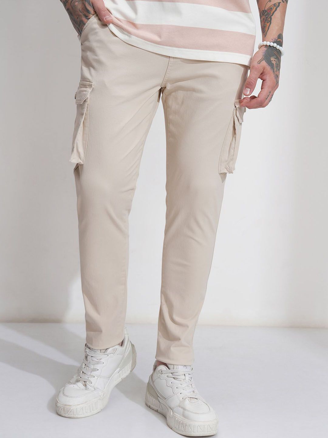 HIGHLANDER Men Comfort Cargos Trousers