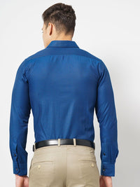 The Indian Garage Co. X Luxe Slim Fit Spread Collar Long Sleeves Formal Shirt