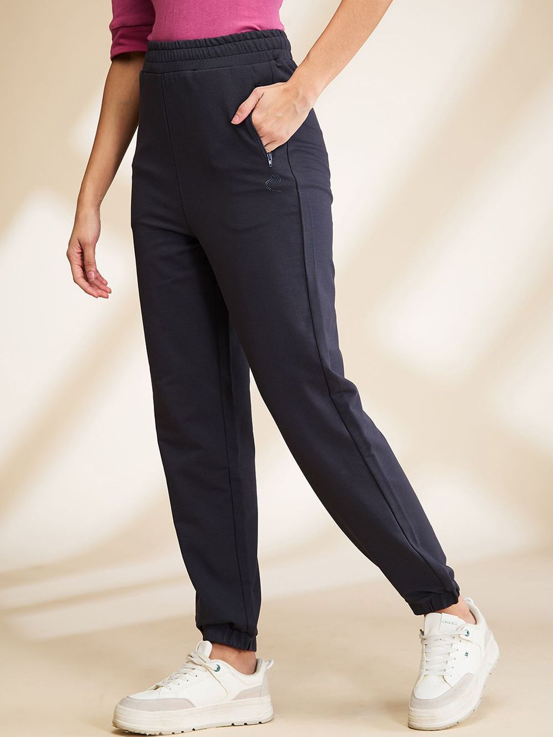 Being Human Women High-Rise Joggers Trousers