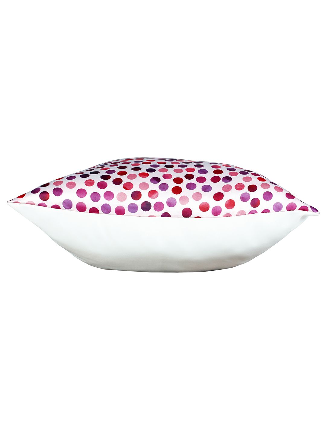 Story@home Purple & White 5 Pieces Floral Square Cushion Covers