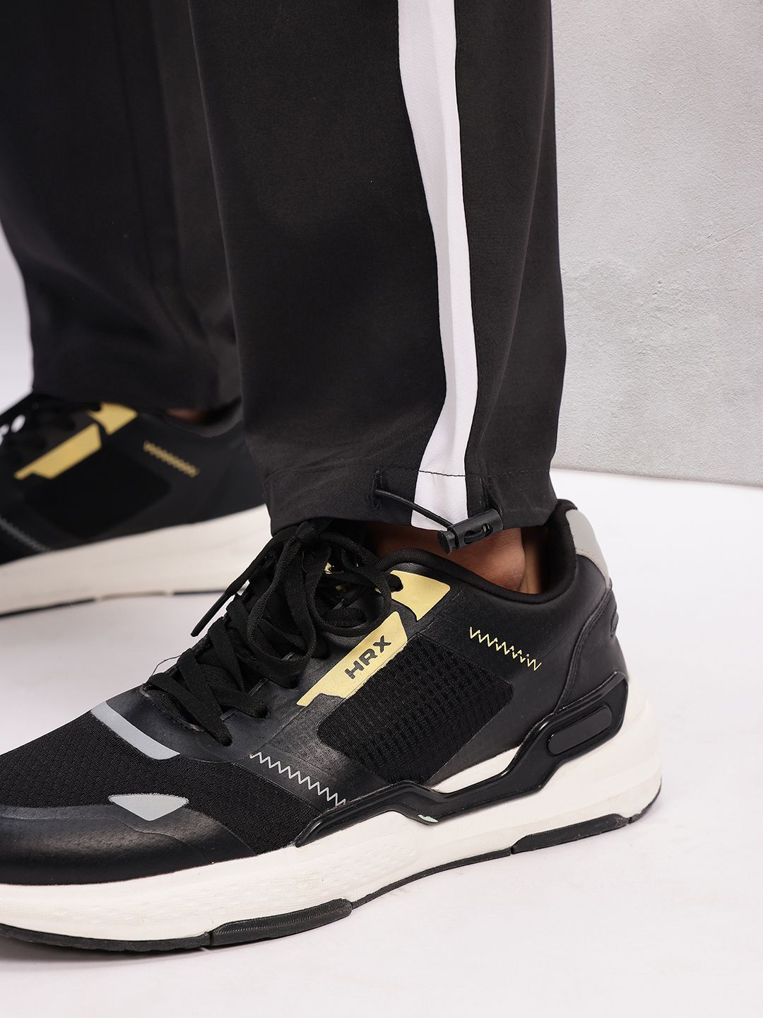 HRX by Hrithik Roshan Men Rapid-Dry Paneled Training Track Pants