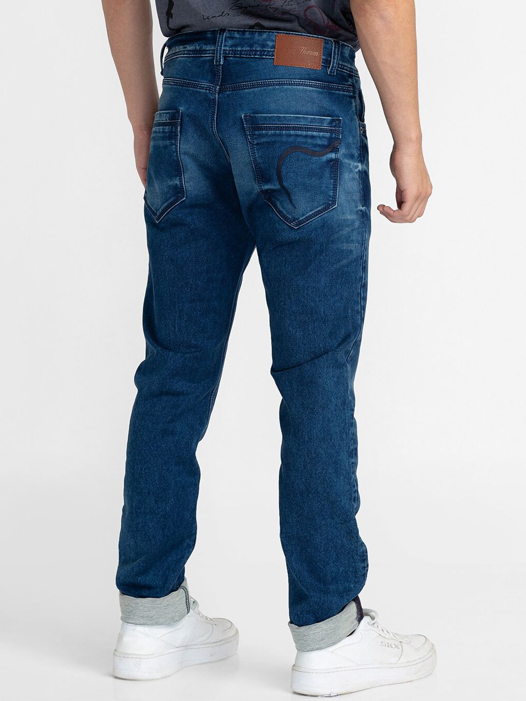 Being Human Men Slim Fit Light Fade Clean Look Jeans