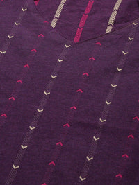 KALINI Geometric Printed Regular Kurta with Trousers