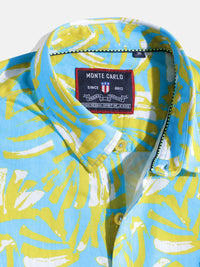 Monte Carlo Boys Printed Smart Fit Shirt