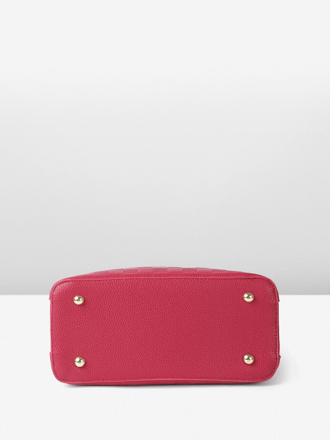 all about you Geometric Textured Structured Handheld Bag
