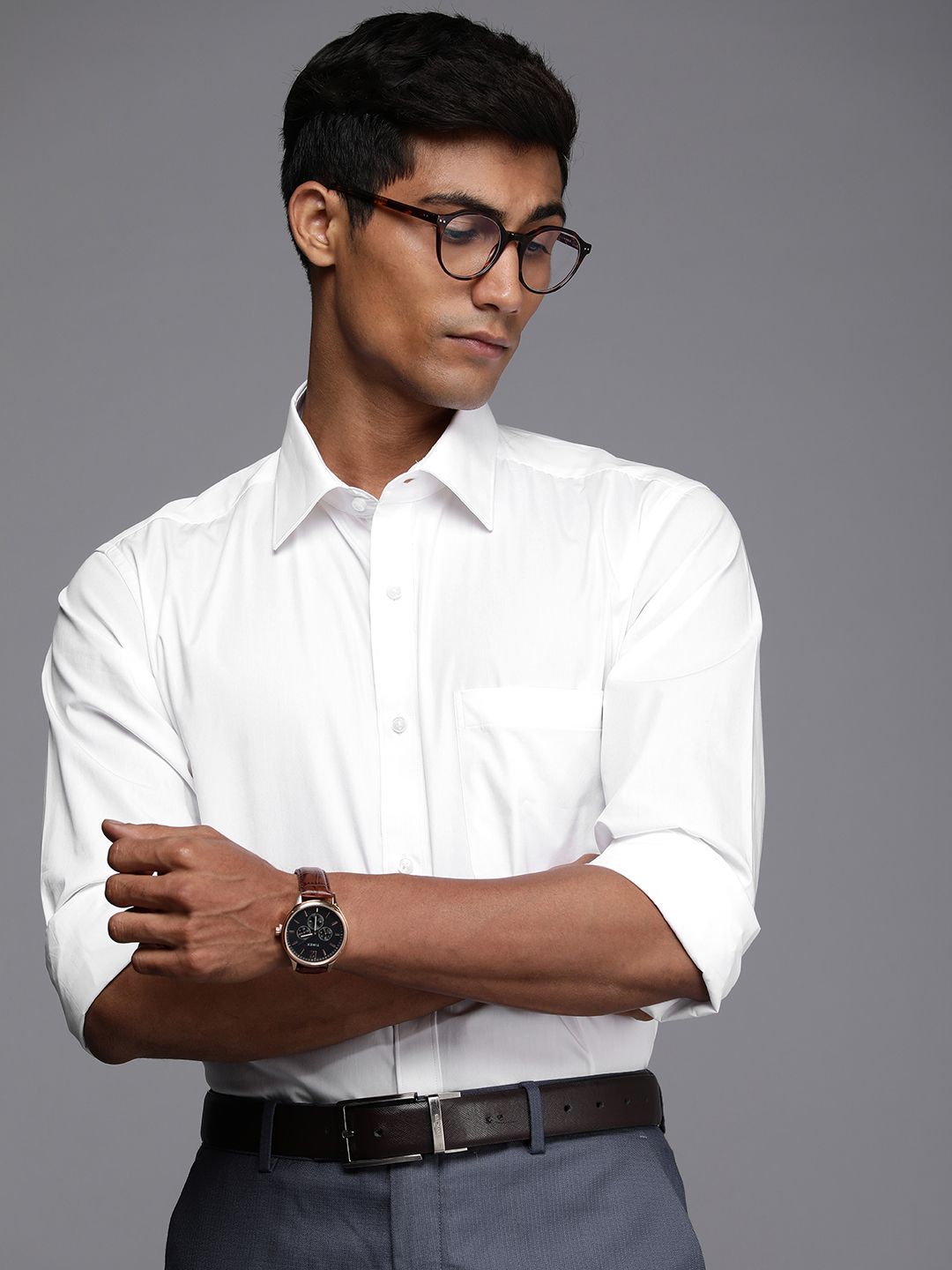 Raymond Slim Fit Pure Cotton Formal Shirt