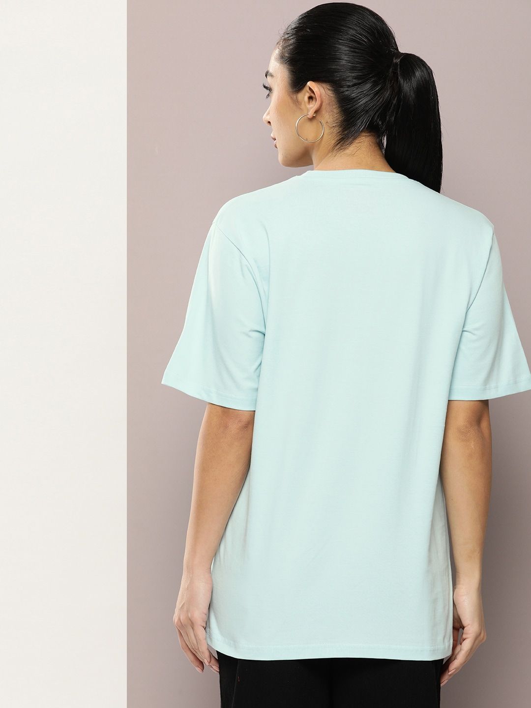 DILLINGER Graphic Printed Oversized Embossed Pure Cotton T-shirt