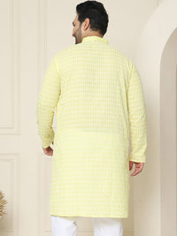 SOJANYA PLUS Embroidered Cotton Kurta