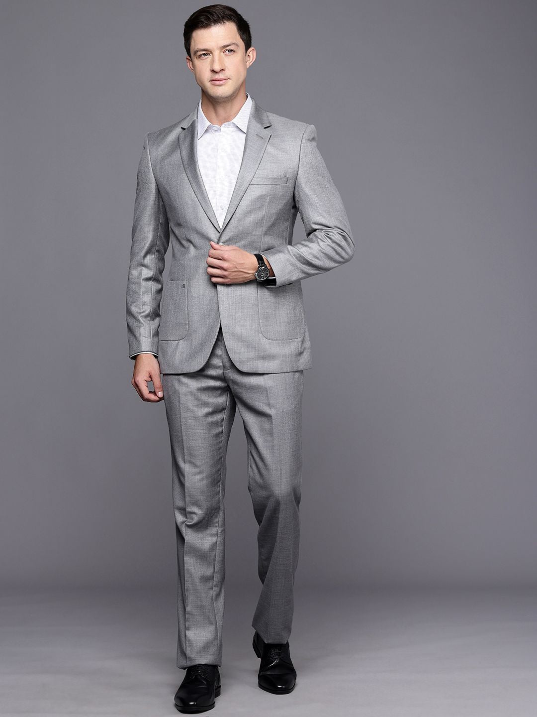 Raymond Contemporary Fit Single Breasted 2-Piece Formal Suit