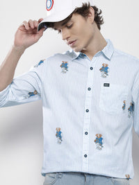 The Indian Garage Co Pure Cotton Animal Printed Casual Shirt