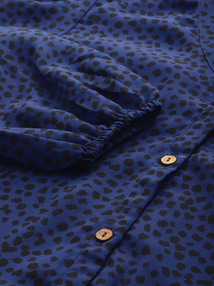DressBerry Animal Skin Printed Casual Shirt