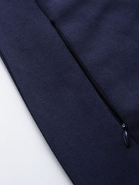 HRX by Hrithik Roshan Women Medieval Blue Solid Rapid-Dry Antimicrobial Training Jacket