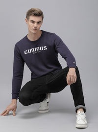 SPYKAR Typography Printed Pullover Sweatshirt