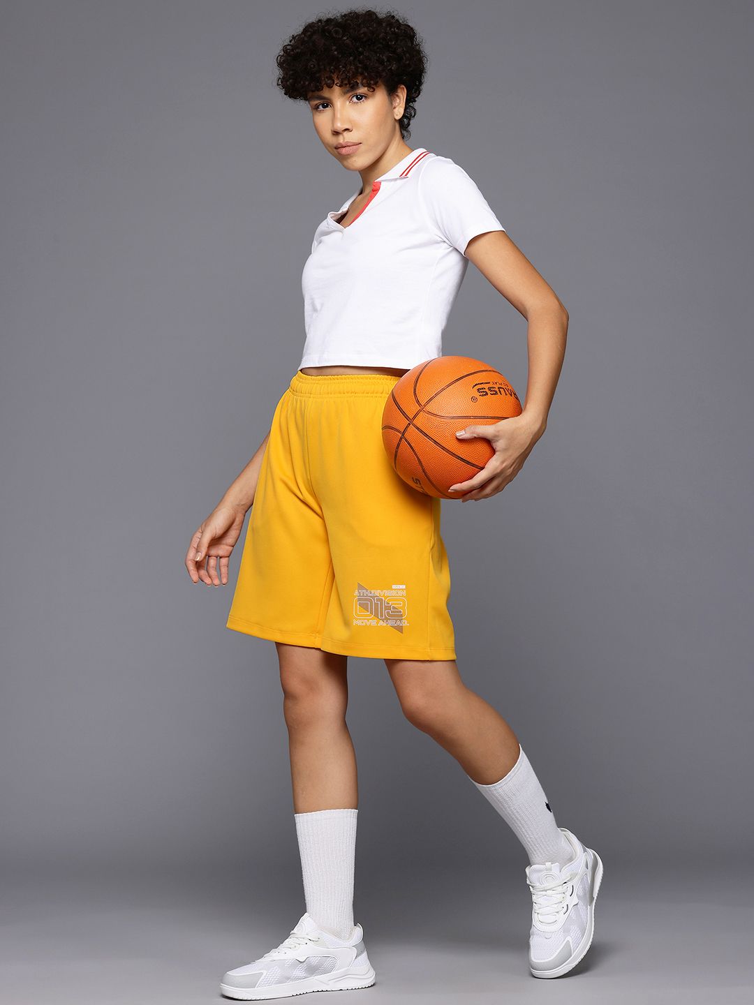HRX by Hrithik Roshan Women Basketball Shorts