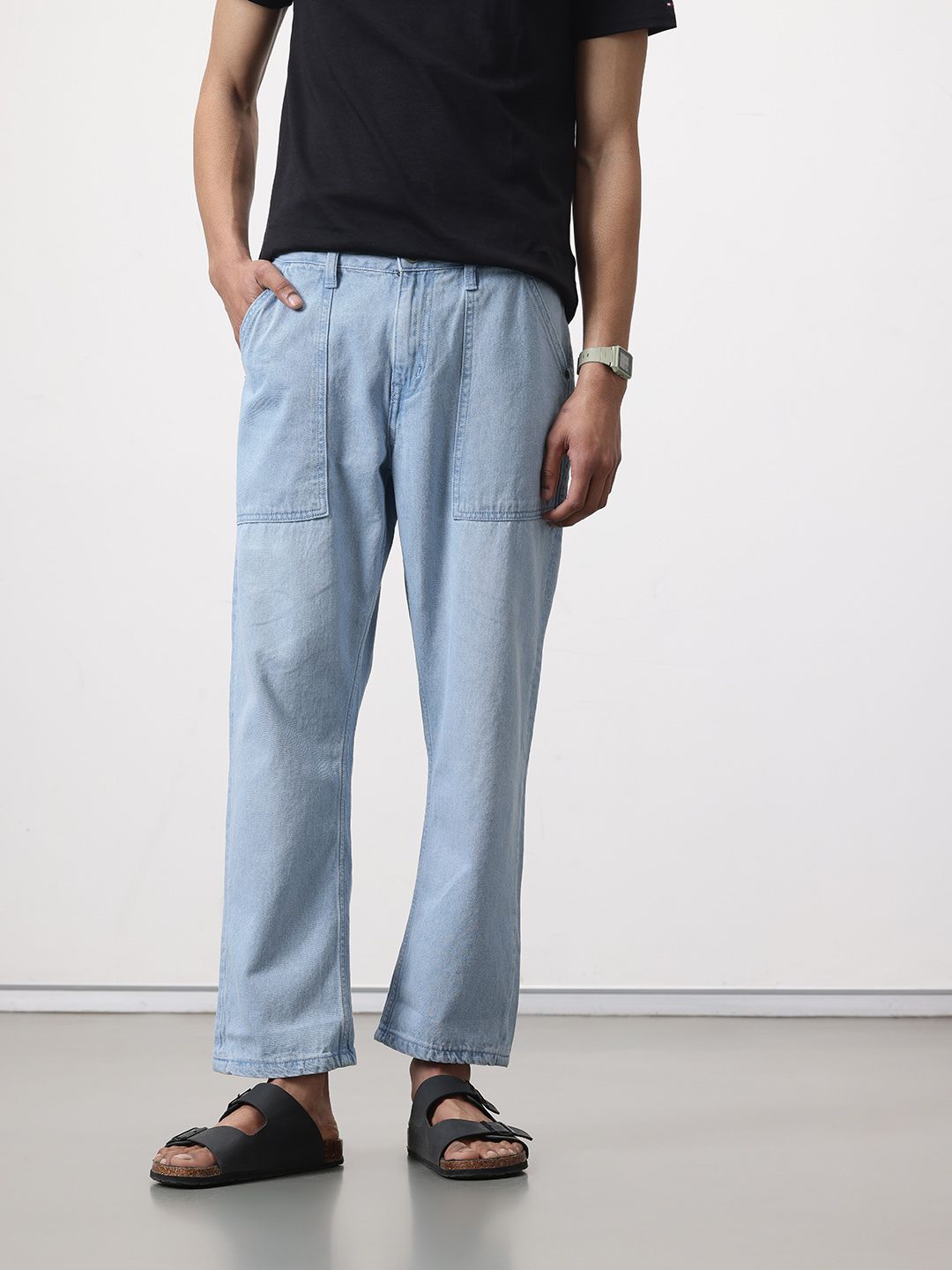 ether Men Straight Fit Jeans